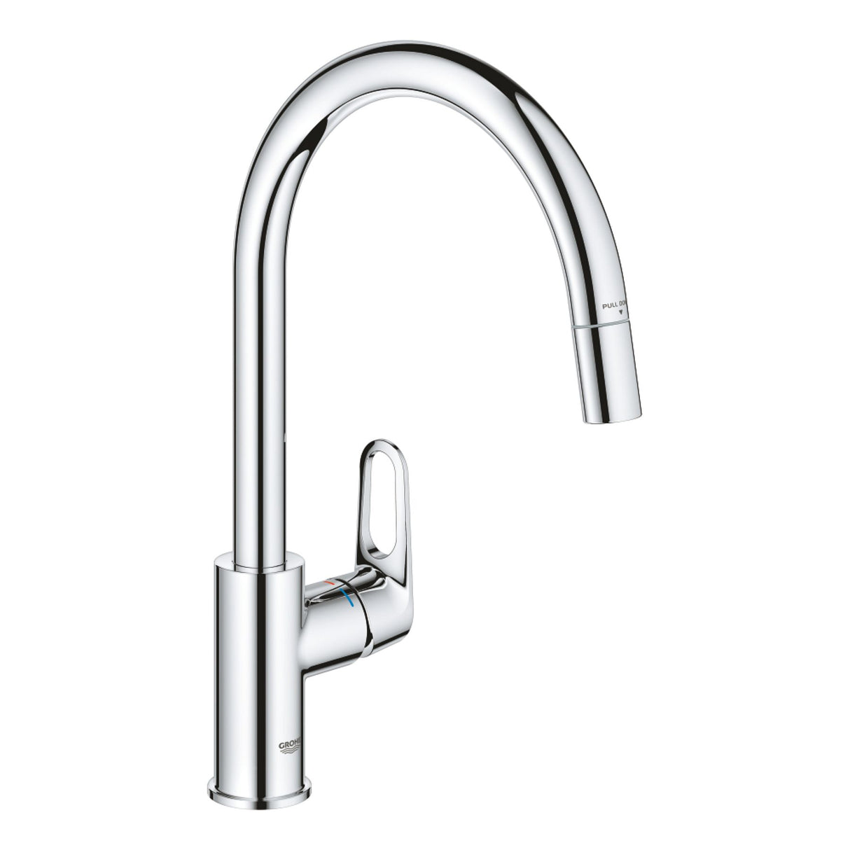 GROHE Mitigeur de cuisine monocommande chrome Start Flow 30569000
