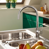 GROHE Mitigeur de cuisine monocommande chrome Start Flow 30569000