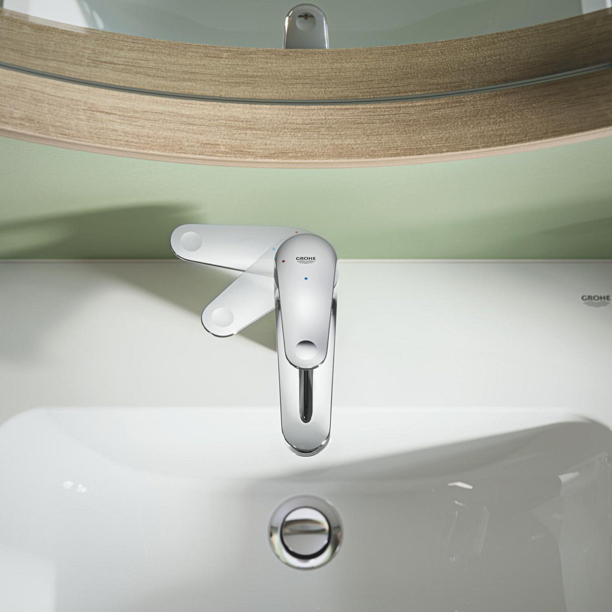 GROHE Mitigeur de lavabo monocommande taille M chrome Swift 24328001