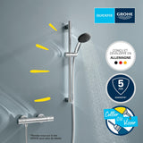 GROHE Mitigeur de douche thermostatique chrome Precision Get 34856000