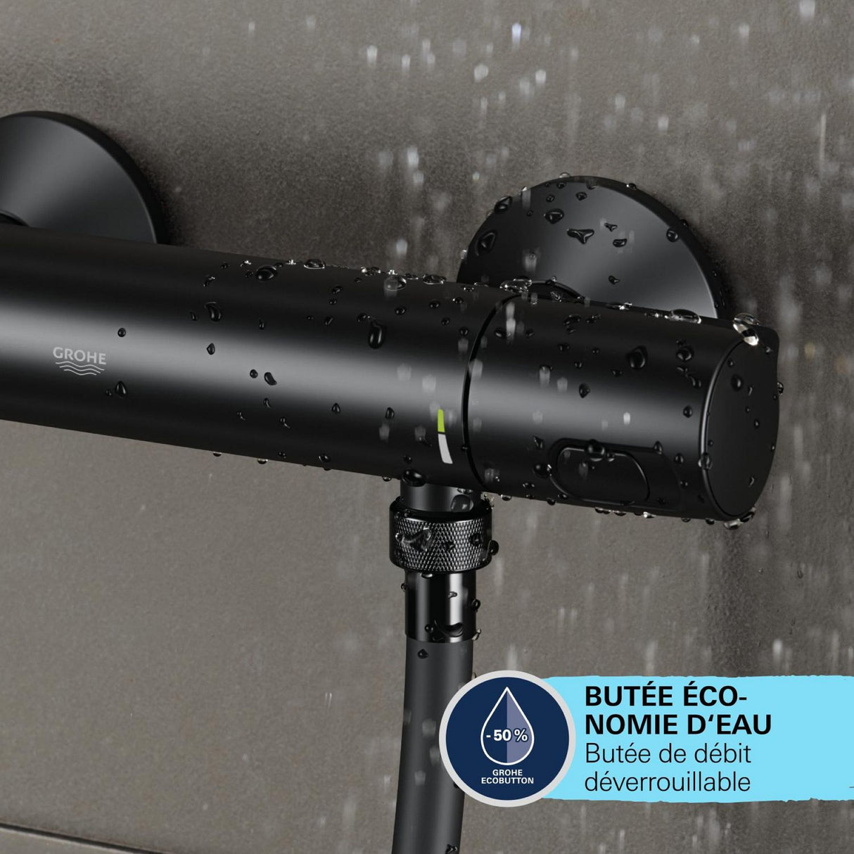 GROHE Mitigeur de douche thermostatique Precision Trend 1022172432