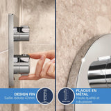 GROHE Pack douche encastrée Thermostatique avec Vitalio Rain Mono 310 chrome 34880000