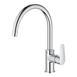 GROHE Mitigeur de cuisine monocommande chrome BauEdge 31367001