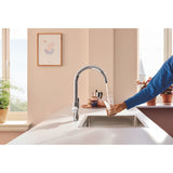 GROHE Mitigeur de cuisine filtrant chrome Blue Pure StartCurve 30592000