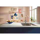 GROHE Mitigeur de cuisine filtrant chrome Blue Pure StartCurve 30592000