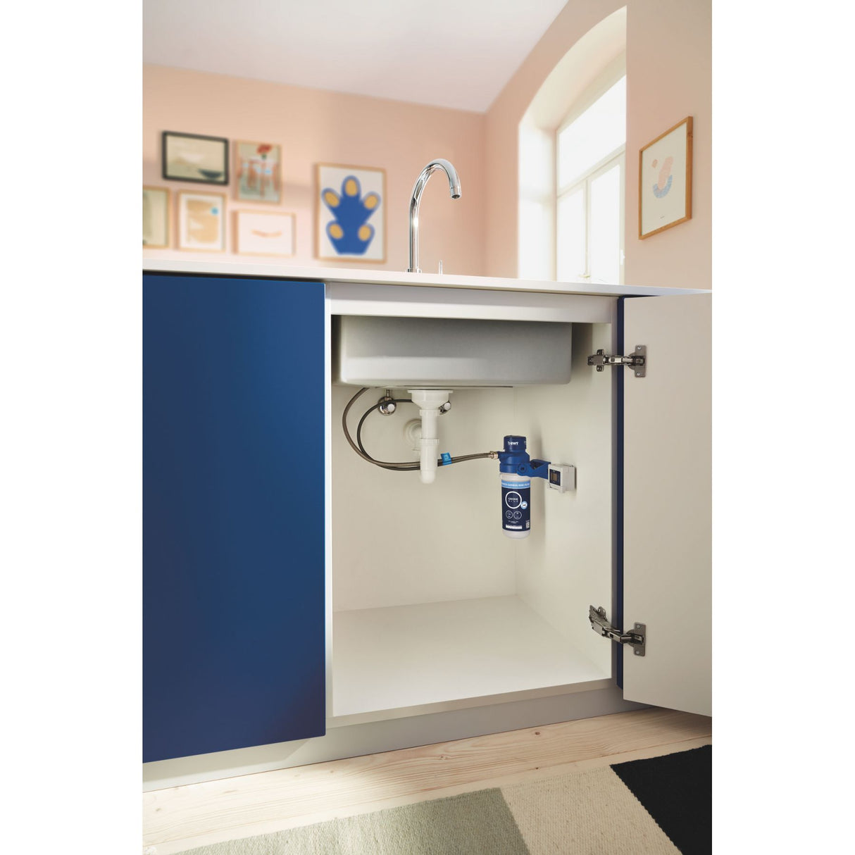 GROHE Mitigeur de cuisine filtrant chrome Blue Pure StartCurve 30592000