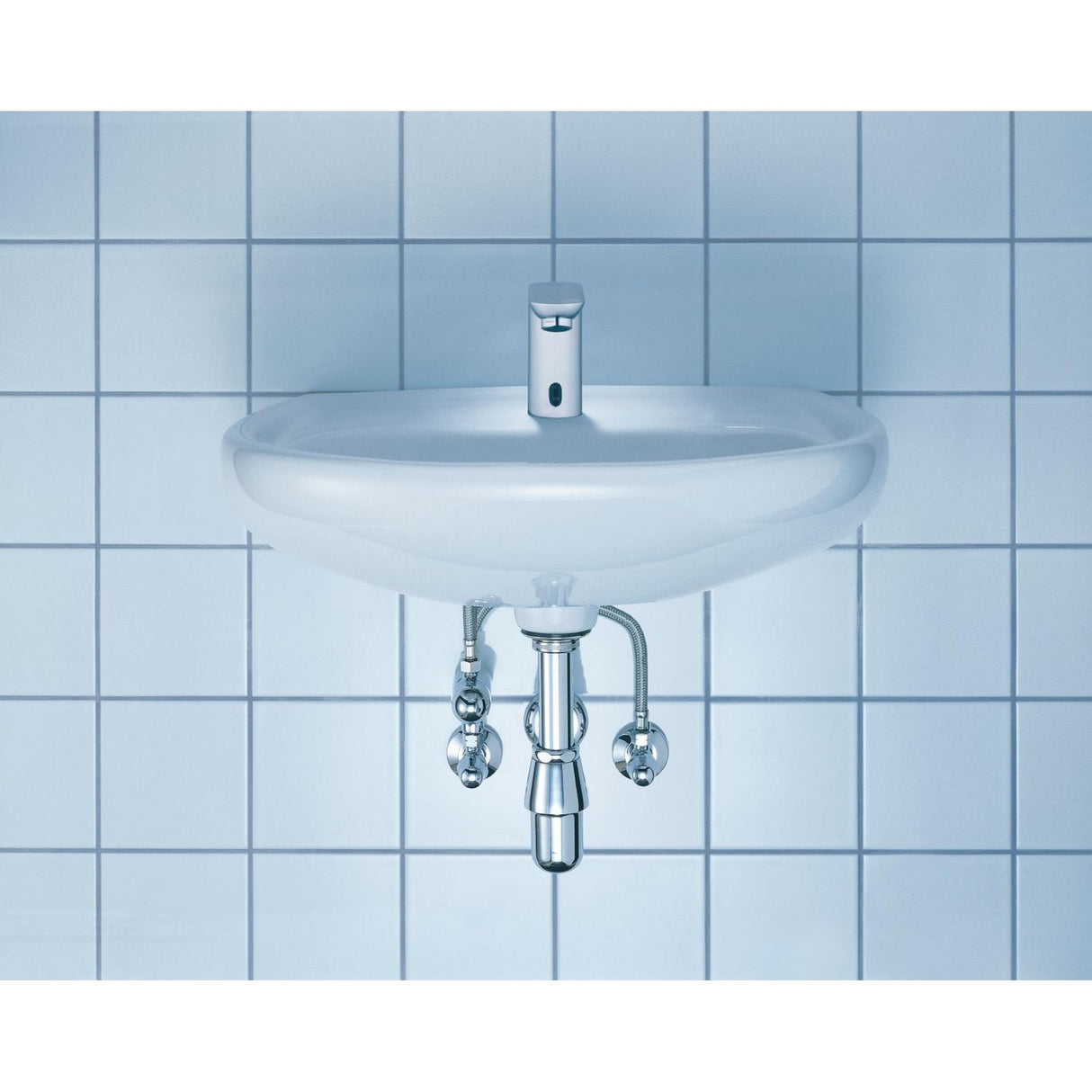 GROHE Mitigeur de lavabo Infrarouge monofluide chrome Euroeco Cosmopolitan E 36269000