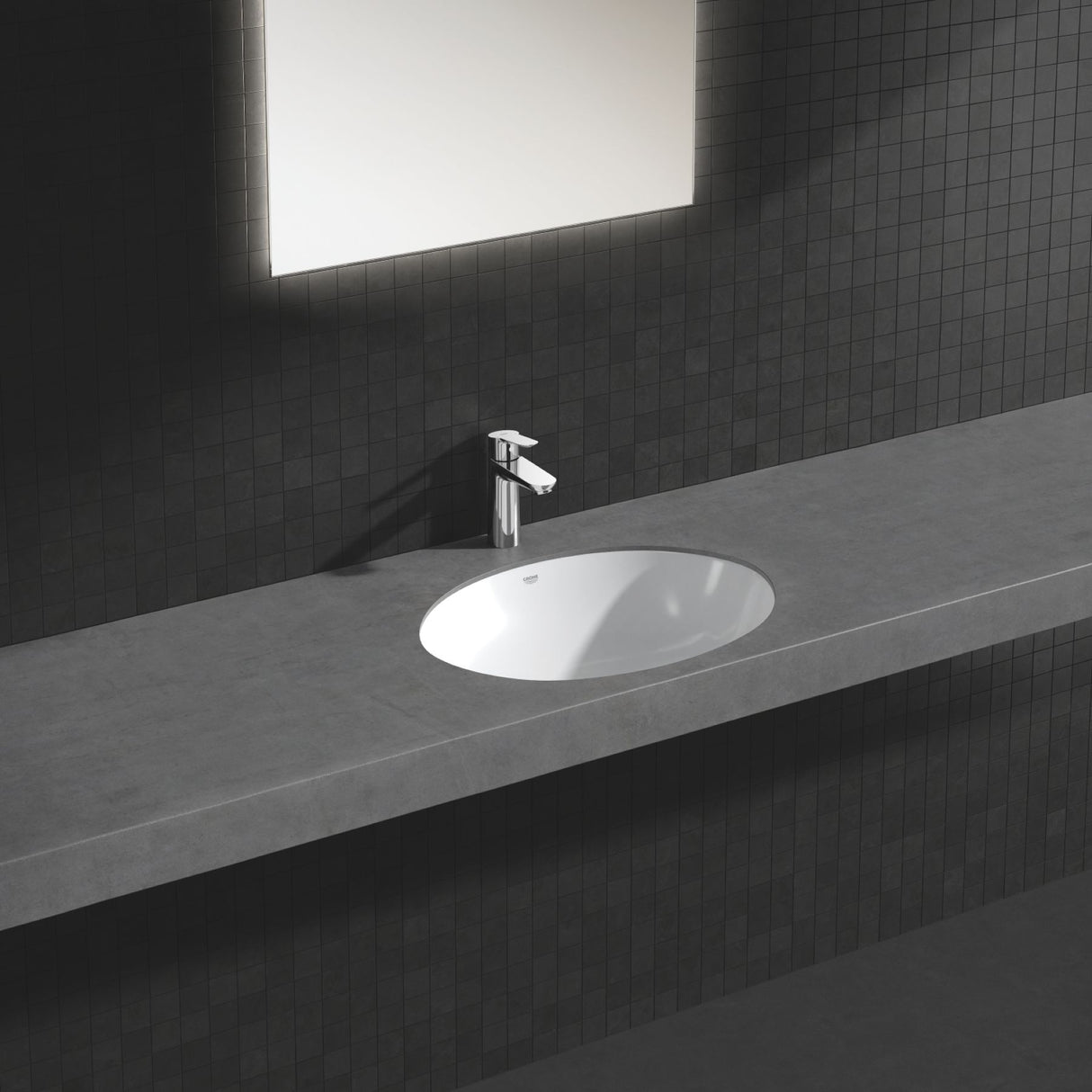 GROHE Mitigeur de lavabo monocommande taille M chrome BauEdge 23758000