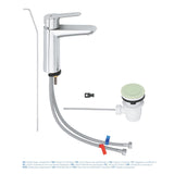 GROHE Mitigeur de lavabo monocommande taille M chrome BauEdge 23758000