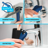 GROHE Start Edge Mitigeur Lavabo ou bidet Taille S + douchette extractible 23773001