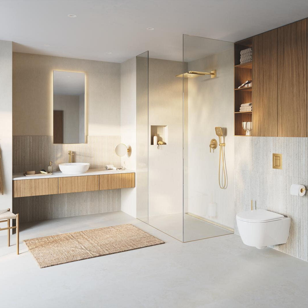GROHE Douchette 3 jets Rainshower SmartActive 130 Cube