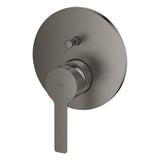 GROHE Mitigeur bain-douche monocommande 2 sorties avec inverseur Lineare Hard Graphite brossé