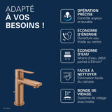 GROHE Mitigeur de lavabo Lineare XS sans tirette