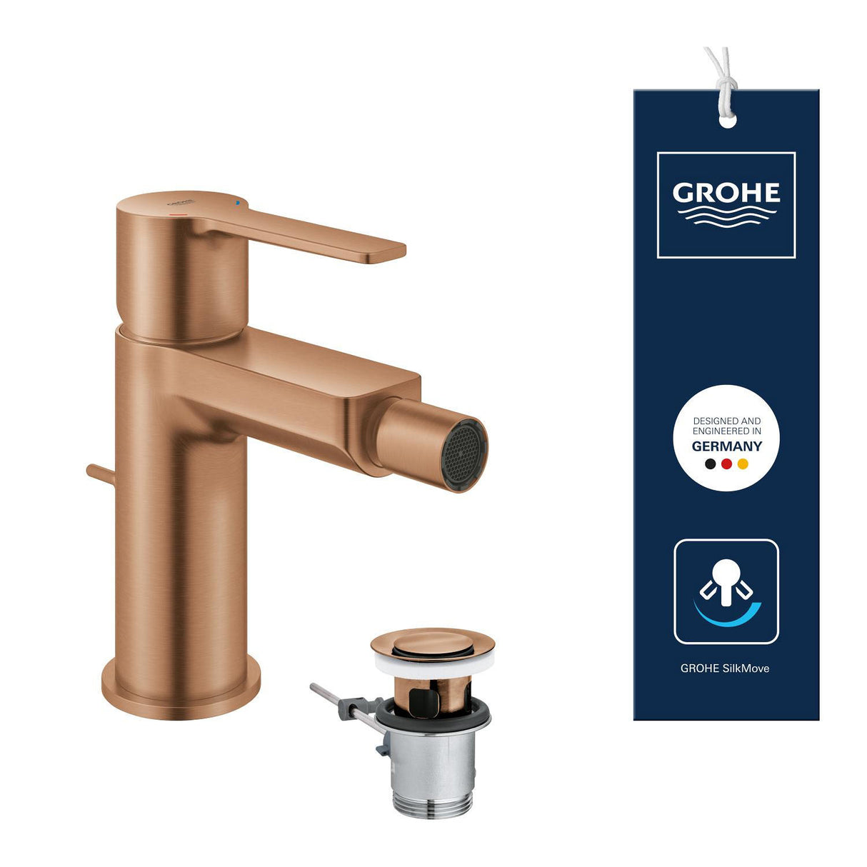 GROHE Mitigeur de bidet monocommande Lineare S