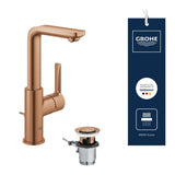 GROHE Mitig de lavabo monocommande Lineare L