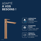 GROHE Mitig de lavabo monocommande Lineare XL