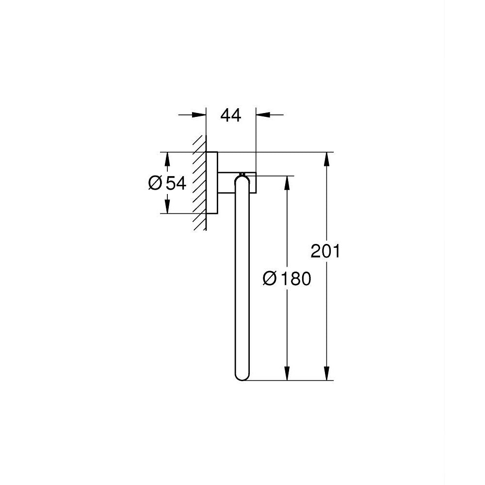 GROHE Anneau porte-serviette Start