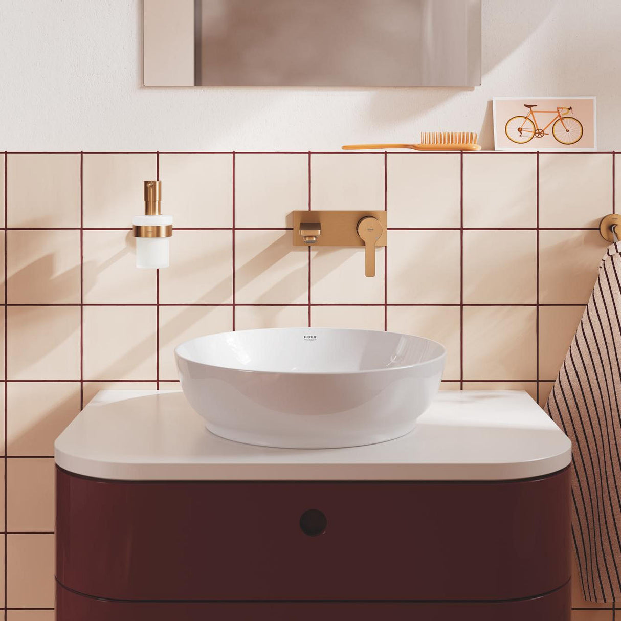 GROHE Distributeur de savon avec support Start
