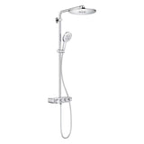 GROHE Colonne de douche Thermostatique SmartControl douche de tête 310 mm Xtra-Large 2 jets et douchette 3 jets - 1002797