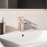 Mitigeur de lavabo avec bonde Click-Clack ALU+