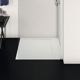 Receveur de douche résine UFS i.life UltraFlat S blanc