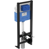 Idéal Standard - Pack WC suspendu i.life O slim + bâti support autoportant et plaque de commande