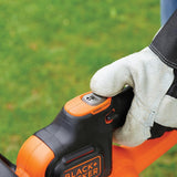 BLACK+DECKER Taille-haies sans fil 18V lame 45cm sans batterie GTC18452PCB-XJ