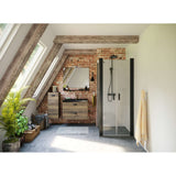 Panneau mural douche PREPANEL - Décor Marbre Blanc - Finition Mat