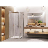 Panneau mural douche PREPANEL - Décor Béton Gris - Finition Mat