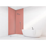 Panneau mural douche VIPANEL - Couleur Unie peach - finition velvet