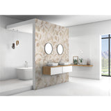 Panneau mural douche VIPANEL - Flore réinvente herbier - Finition velvet