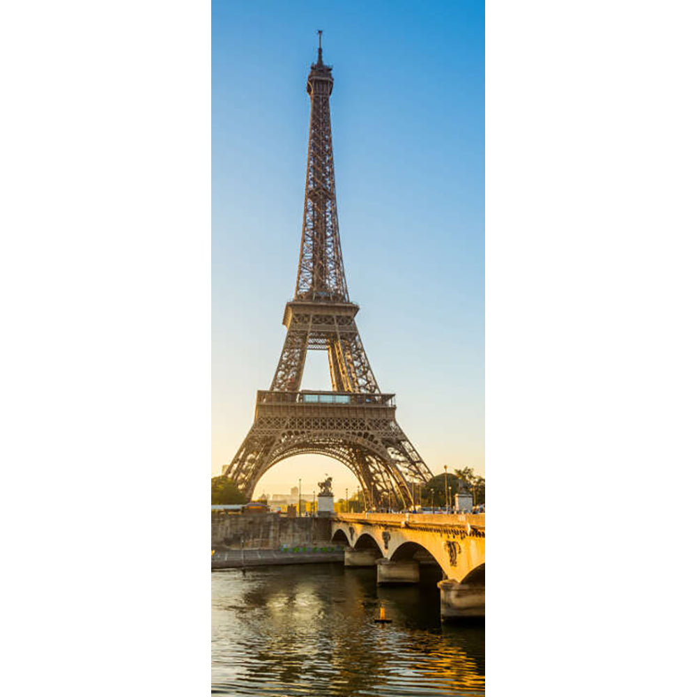 Panneau mural douche VIPANEL - Paysage urbain Paris - Finition brillant