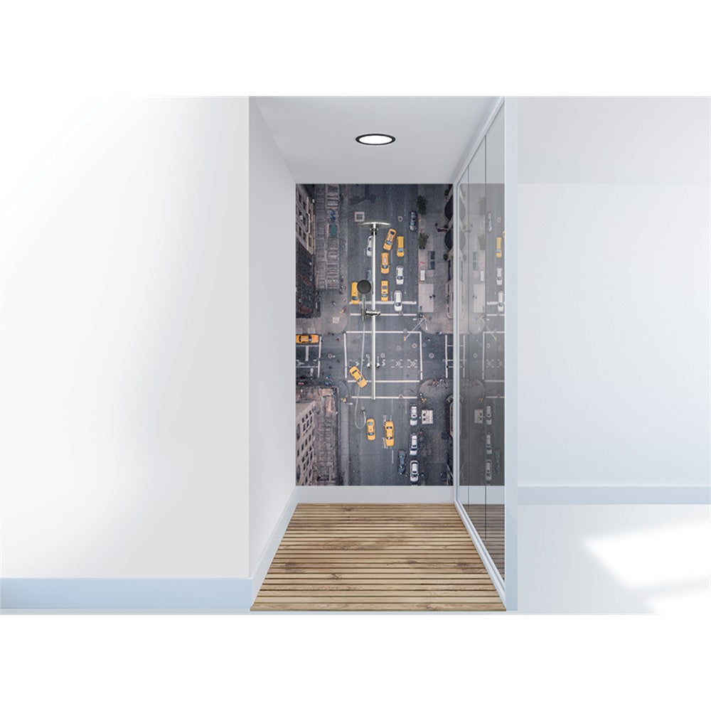 Panneau mural douche VIPANEL - Paysage urbain New York - Finition brillant