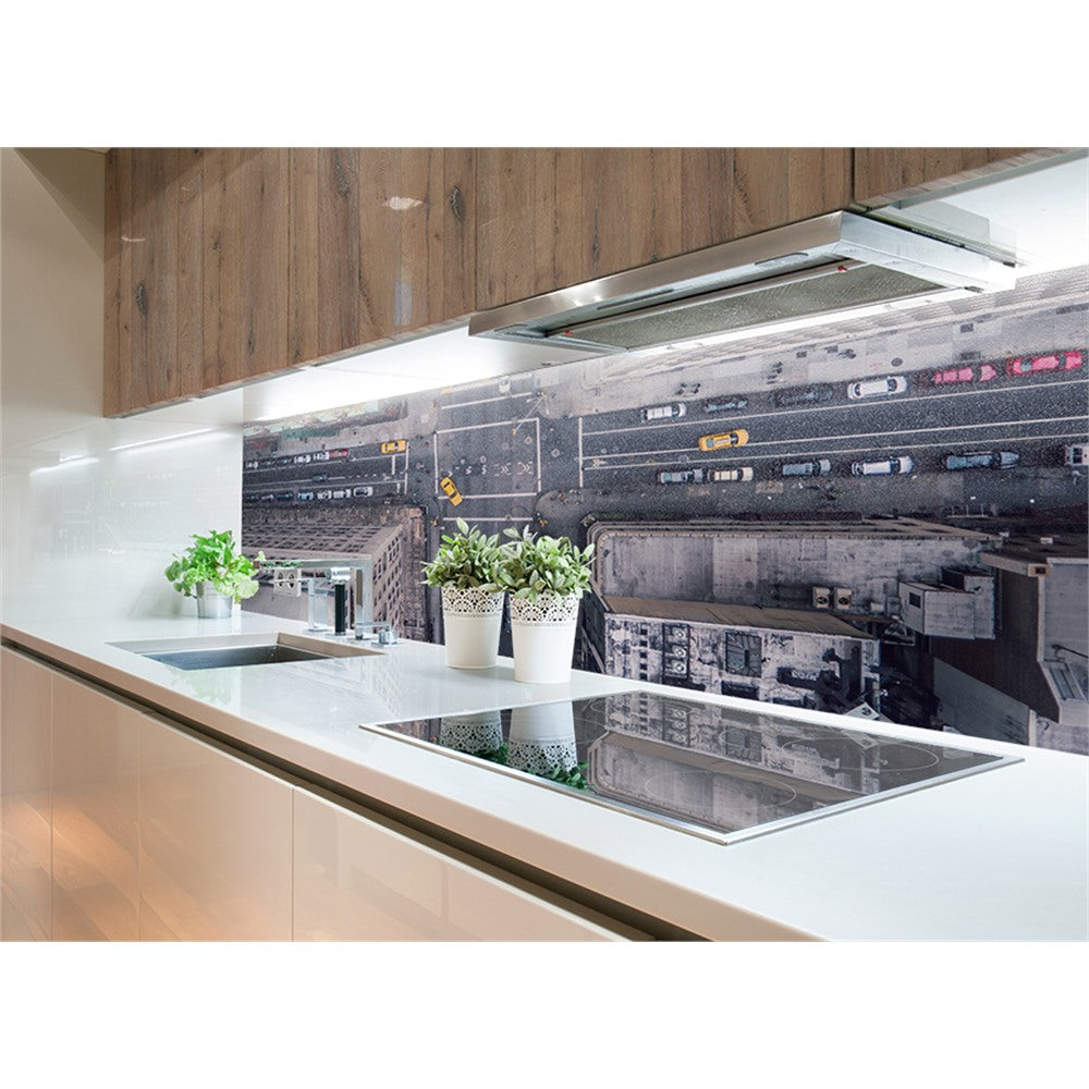 Panneau mural douche VIPANEL - Paysage urbain New York - Finition brillant