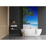 Panneau mural douche VIPANEL - Inspiration nature Plage - Finition brillant