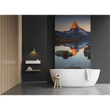 Panneau mural douche VIPANEL - Inspiration nature Montagne - Finition brillant