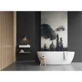 Panneau mural douche VIPANEL - Inspiration nature Montagne Brumeuse - Finition brillant