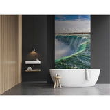 Panneau mural douche VIPANEL - Inspiration nature chute du niagara - Finition brillant