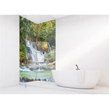 Panneau mural douche VIPANEL - Inspiration nature chute eau 1 - Finition brillant