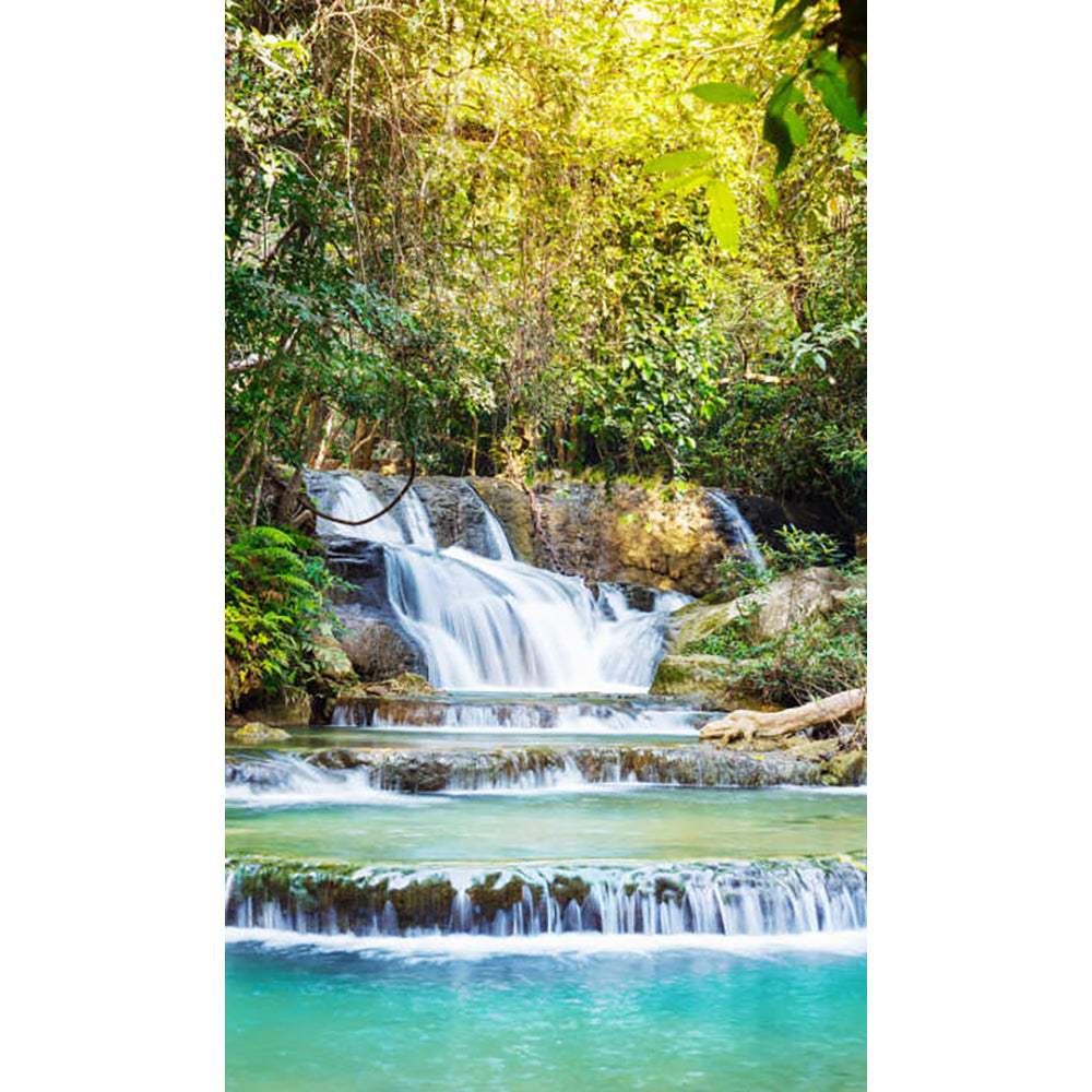 Panneau mural douche VIPANEL - Inspiration nature chute eau 1 - Finition brillant