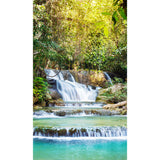 Panneau mural douche VIPANEL - Inspiration nature chute eau 1 - Finition brillant