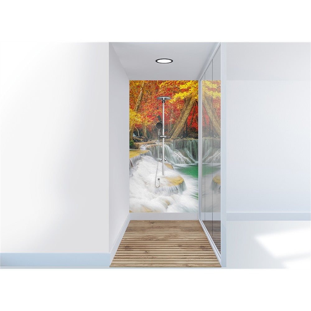 Panneau mural douche VIPANEL - Inspiration nature chute eau 3 - Finition brillant
