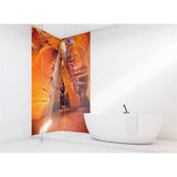 Panneau mural douche VIPANEL - Inspiration nature Red Rock - Finition brillant
