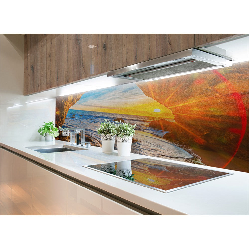 Panneau mural douche VIPANEL - Inspiration nature Sunset mal - Finition brillant