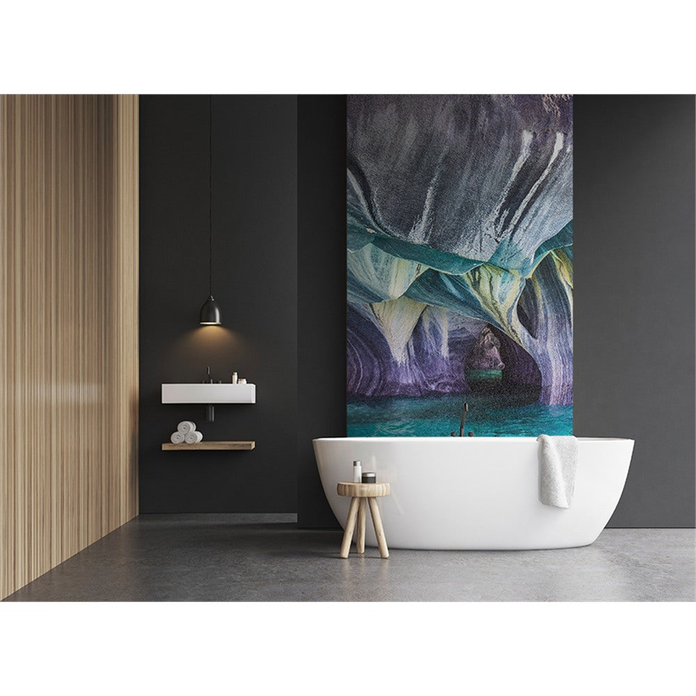 Panneau mural douche VIPANEL - Inspiration nature Grotte - Finition brillant