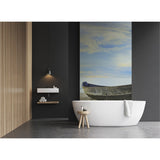 Panneau mural douche VIPANEL - Inspiration nature Bateau de pêcheur - Finition brillant