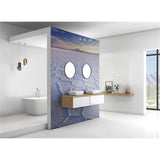 Panneau mural douche VIPANEL - Inspiration nature Désert sel - Finition brillant