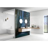 Panneau mural douche VIPANEL - Inspiration nature Grotte bleu - Finition brillant