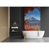 Panneau mural douche VIPANEL - Inspiration nature Mont Fuji - Finition brillant