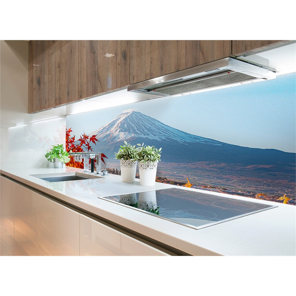 Panneau mural douche VIPANEL - Inspiration nature Mont Fuji - Finition brillant